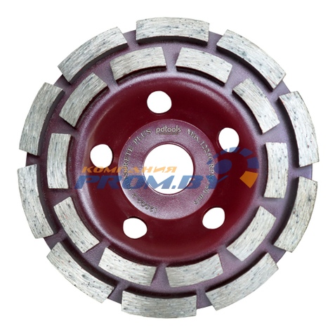 Фреза алмазная торцевая 125 х 20 х 8 х 22,23 CONCRETE PLUS двурядная