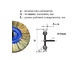 Щетка дисковая ЩДД 60 х 10 мм для дрелей S=8mm