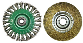 Щетки дисковые радиальные. Вид